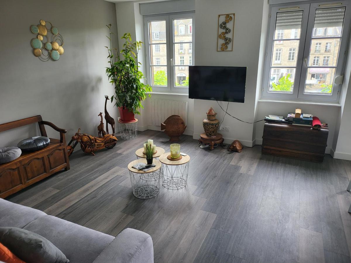 Les appartements du Marché Dinan Esterno foto